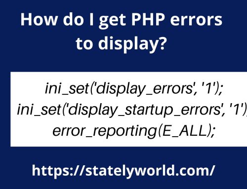 Understanding PHP Error Reporting Configuration